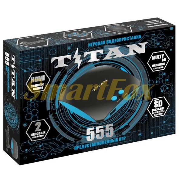Ігрова приставка 16-bit Magistr Titan 3 (555 ігор) HDMI
