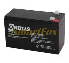 Акумуляторна батарея ORBUS ORB1290 AGM 12V 9Ah (151x65x94) 2.40 kg