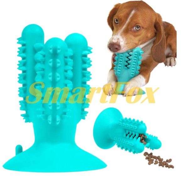 Игрушка для собак чистящая на присоске 