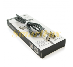 USB кабель iKAKU KSC-723 GAOFEI Type-C, Black, довжина 1м, 2.4A