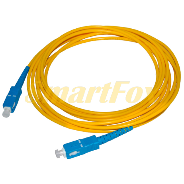 Патчкорд оптический SC/UPC-SC/UPC 3,0mm 2 м Premium