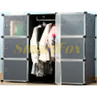 Шкаф для вещей пластиковый MP312-9 Storage Cube Cabinet - Фото №1
