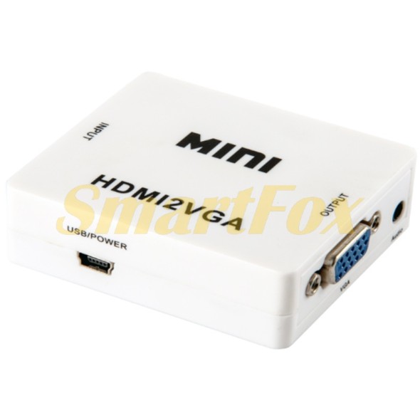 Конвертер HDMI/VGA MINI поддержка 1080P