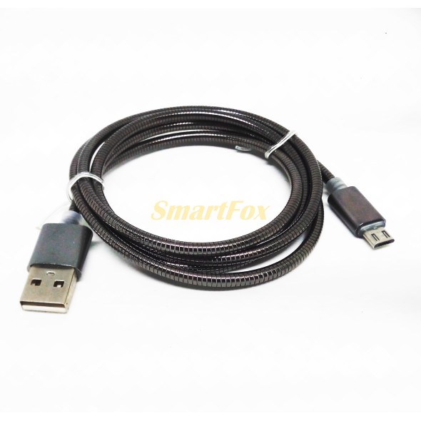 USB кабель метал (1 м) Micro