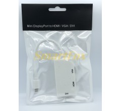 Конвертер Mini DisplayPort на VGA/HDMI/DVI
