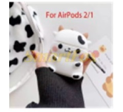 Чехол 3D для AirPods Pro 2 1, защитный силиконовый чехол с милыми животными
