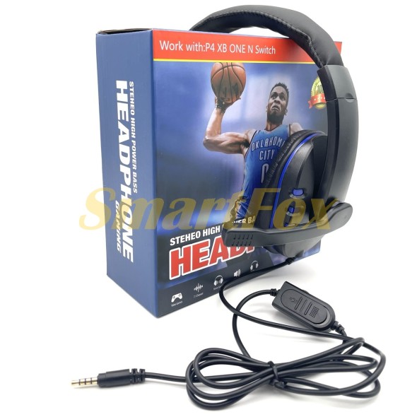 Наушники накладные с микрофоном PS4/XBOX/N Switch Basketball