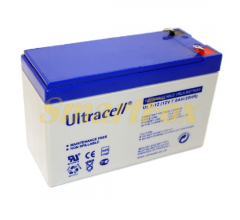 Аккумуляторная батарея Ultracell UL7-12 AGM 12V 7 Ah