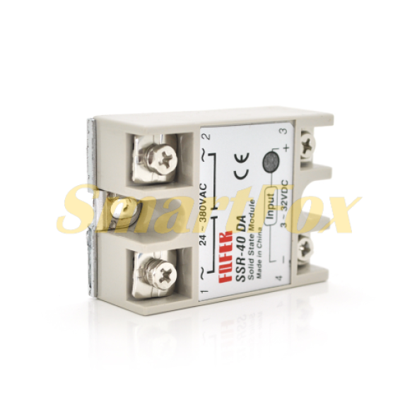 Твердотельное реле FQFER SSR-40DA 40А 24-380VAC