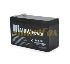 Акумуляторна батарея Mervesan MRW-12/7L 12 V 7Ah (Real 5.5Ah) ( 150 x 65 x 95)