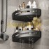 Подставка держатель универсальный для ванной комнаты угловая Storage Shelf 7910
