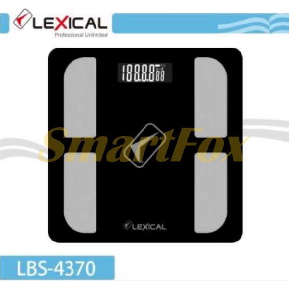 Ваги розумні підлогові Lexical LBS-4370 Bluetooth