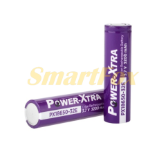 Аккумулятор 18650 Li-ion Power-Xtra 3200mAh 3.7V, Violet