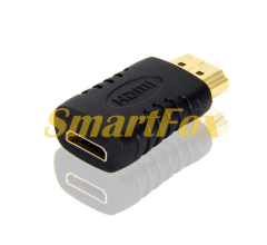 Адаптер (перехідник) mini HDMI(мама)-HDMI(тато)