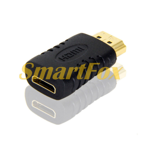 Адаптер (переходник) mini HDMI(мама)-HDMI(папа)