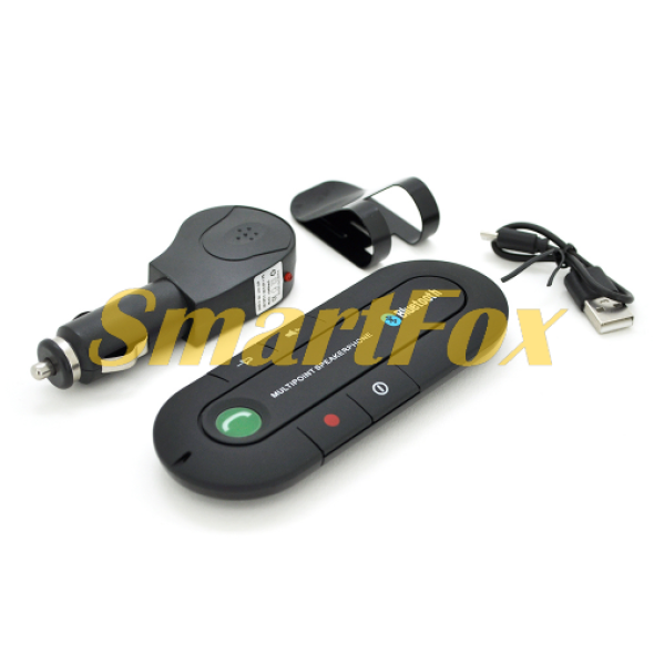 Bluetooth ресивер для автомобіля (гучний зв'язок) LV-B08 Bluetooth 4.1, АЗУ, кабель micro-USB