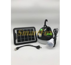 Лампа для кемпінгу GD-P20 (A-2820) + сонячна панель