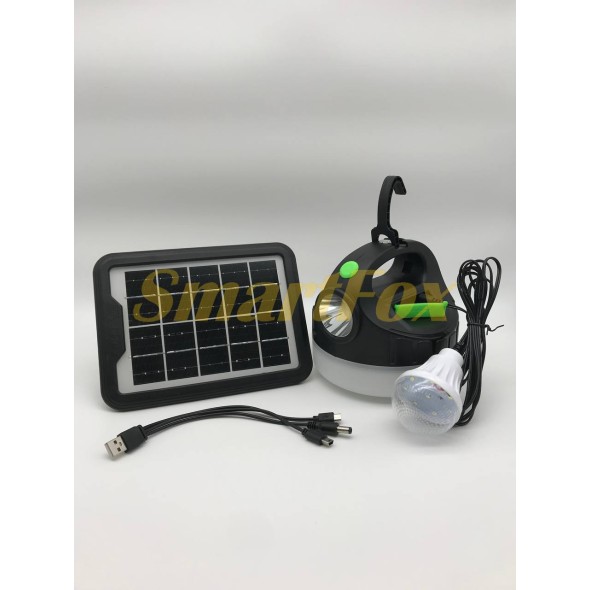 Лампа для кемпинга GD-P20 (A-2820) + солнечная панель