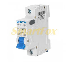 Автоматичний вимикач CHNT NXB-63 1P C1, 1A