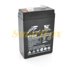 Акумуляторна батарея AGM RITAR RT628, 6V 2.8Ah