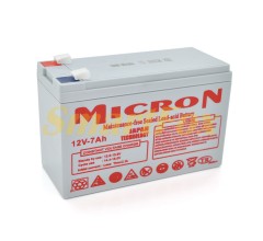 Аккумуляторная батарея Micron MCN-12/7 12 V 7Ah (150 x 65 x  100)