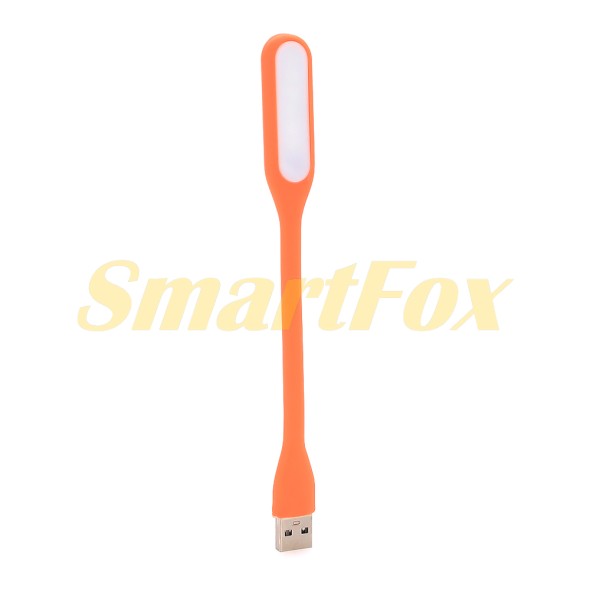 Портативная USB LED лампа, оранжевая