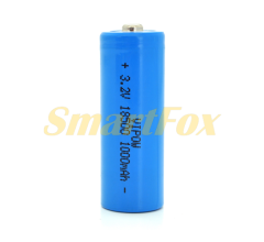 Літій-залізо-фосфатний акумулятор 18500 Lifepo4 Vipow IFR18500 TipTop, 1000mAh