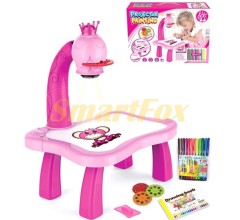 Стол рисования для детей с проектором (Розовый)