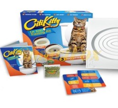 Туалет для кішок CitiKitty - набір для привчання кішки до унітазу