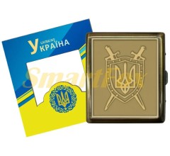 Портсигар на 20 сигарет метал Україна YH-21