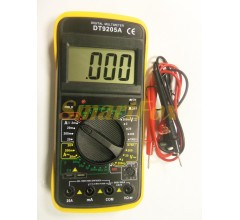 Мультиметр DT-9202 багатофункціональний цифровий (звук/дисплей/вимір широкого спектру)