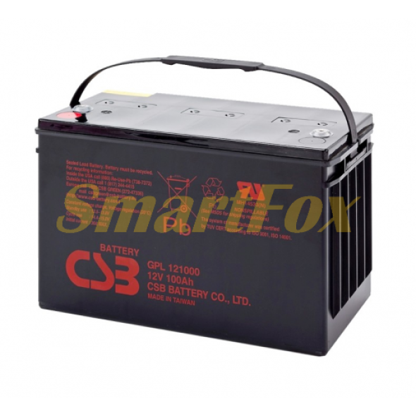 Акумуляторна батарея CSB GPL121000, 12V 100Ah (343х168х215)