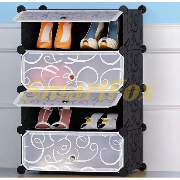 Шкаф для обуви пластиковый MP A1-4 (39х37х76см)
