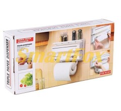Тримач-диспенсер для кухонних рушників Kitchen Roll Triple Paper Dispenser