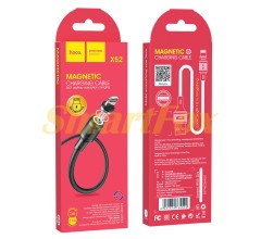 Магнитный кабель USB/Lightning HOCO X52 Sereno magnetic 1м МАГНИТНЫЙ 2.4A