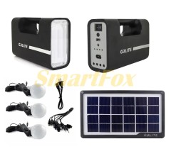 Портативна сонячна станція GDLite GD-1 освітлення+ лампочки+power bank