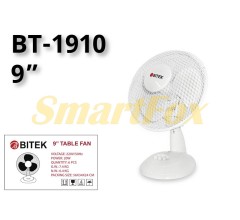 Вентилятор настільний BITEK BT-1910 23см 3лопаті (ціна за 1шт, продаж упаковкою 6шт)