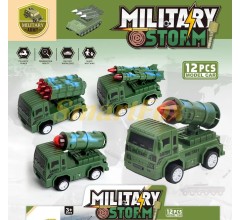 Набор машинок Real Storm 608-12 (продажа по 12шт, цена за единицу)
