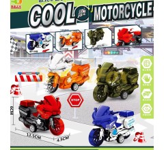 Набор мотоциклов Cool Motorcycle 600-16 (продажа по 12шт, цена за единицу)