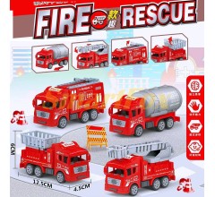 Набор машинок Fie Rescue 600-10 (продажа по 12шт, цена за единицу)