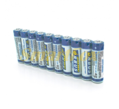 Батарейка солевая Orbus Zinc Carbon 1.5V AA/LR06, 10 штуки в упаковке, цена за упаковку