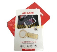 Флеш пам&#039;ять USB 2.0 8Gb ATLANFA AT-U2 міні з кільцем для ключів