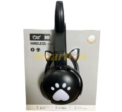 Бездротові навушники Bluetooth ВУШКИ CAT BK9