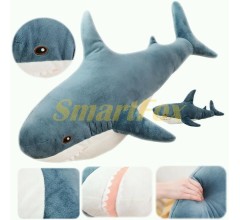 М'яка іграшка обіймашка Акула (45 см)