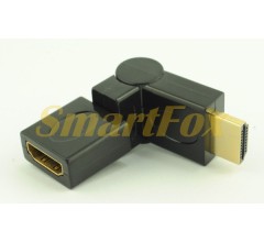 Адаптер (переходник) HDMI F/micro HDMI M 360 градусов